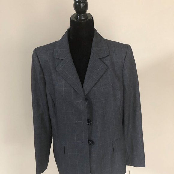 KASPER WOOL SUIT NWT SIZE 14‎ - Picture 1 of 5